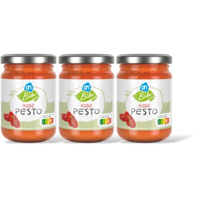 pdp-image-AH Biologisch Pesto rosso 3-pack