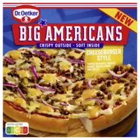 Dr. Oetker Big Americans cheeseburger style