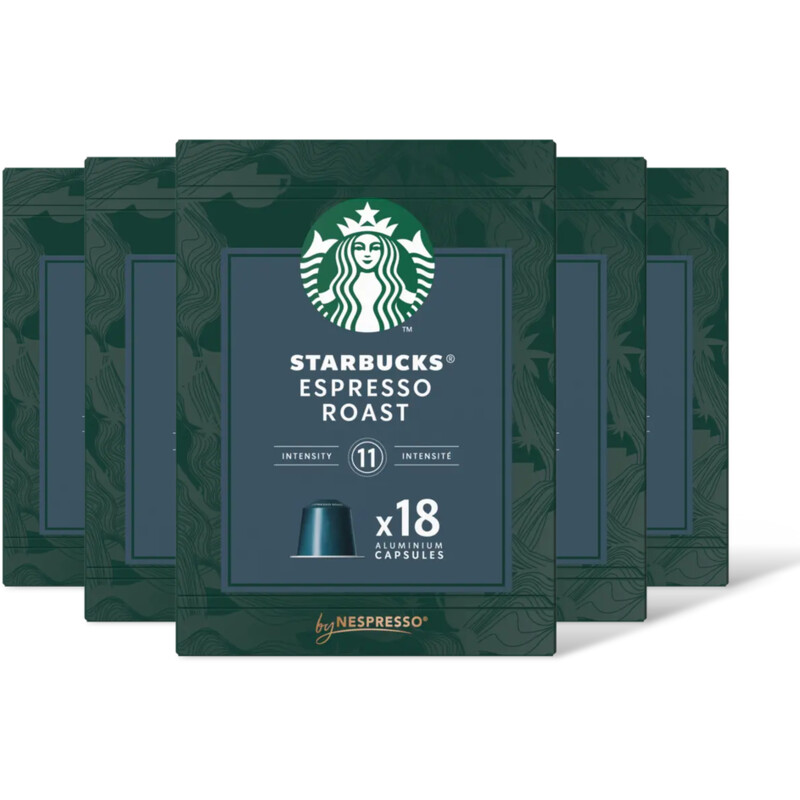 Starbucks Nespresso espresso roast 5-pack