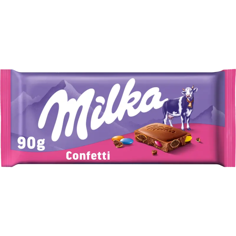 Chocoladereep confetti