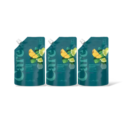 pdp-image-Care Bergamot boost shower gel refill 3-pack
