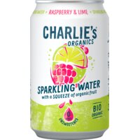 Charlie's Sparkling water raspberry and lime