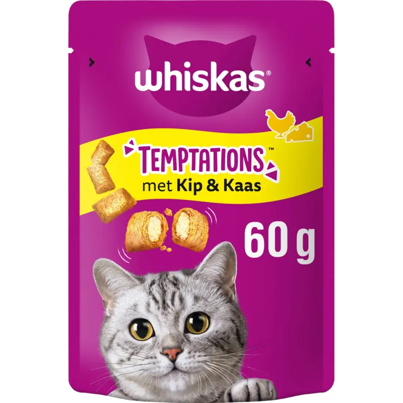 Temptations Kattensnacks met Kip & Kaas