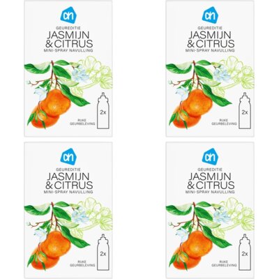 pdp-image-AH Spray geureditie jasmijn navul 4-pack
