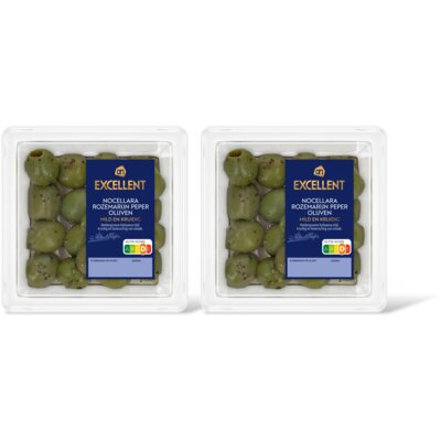 pdp-image-AH Excellent Nocellara rozemarijn peper olijven 2-pck