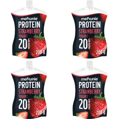 pdp-image-Melkunie Protein aardbei yoghurt 4-pack