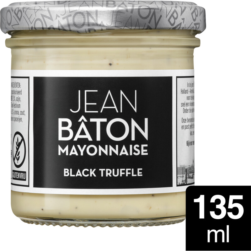 Een afbeelding van Jean Bâton Mayonnaise black truffle