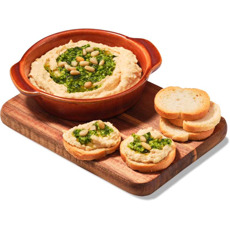Een afbeelding van AH Hummus pesto