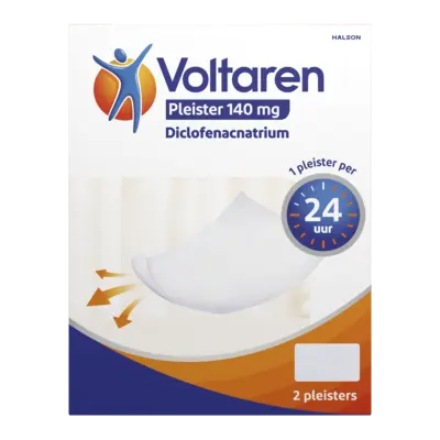 pdp-image-Voltaren Diclofenacatrium pleister 140mg