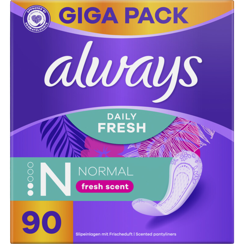 Always Daily fresh normal fresh scent