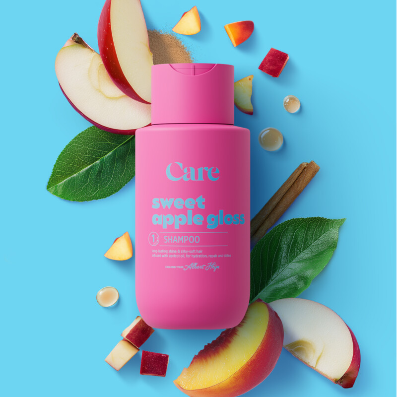 Een afbeelding van Care Sweet apple gloss shampoo