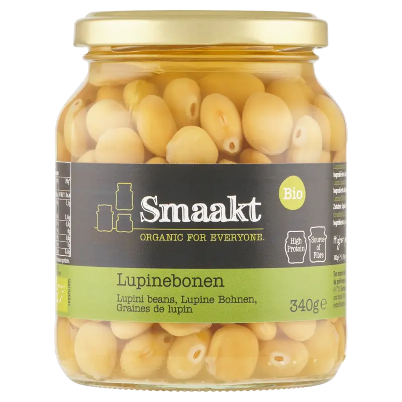 Smaakt Lupine bonen