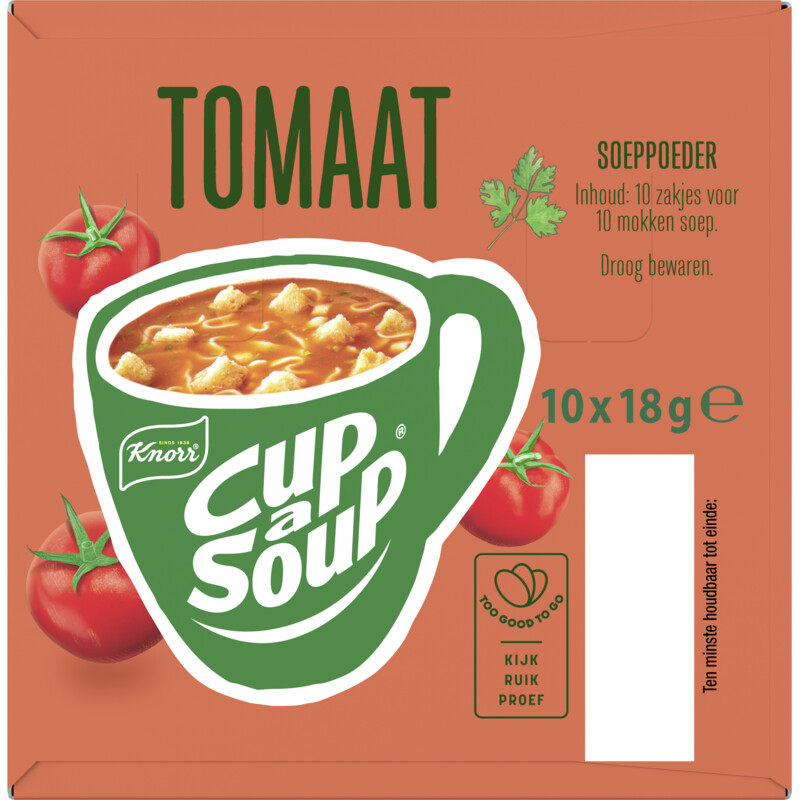 Een afbeelding van Knorr Cup-a-soup tomaat 10-pack