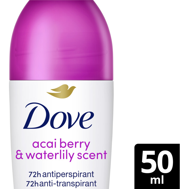 Een afbeelding van Dove Acai & waterlily anti-transpirant roller
