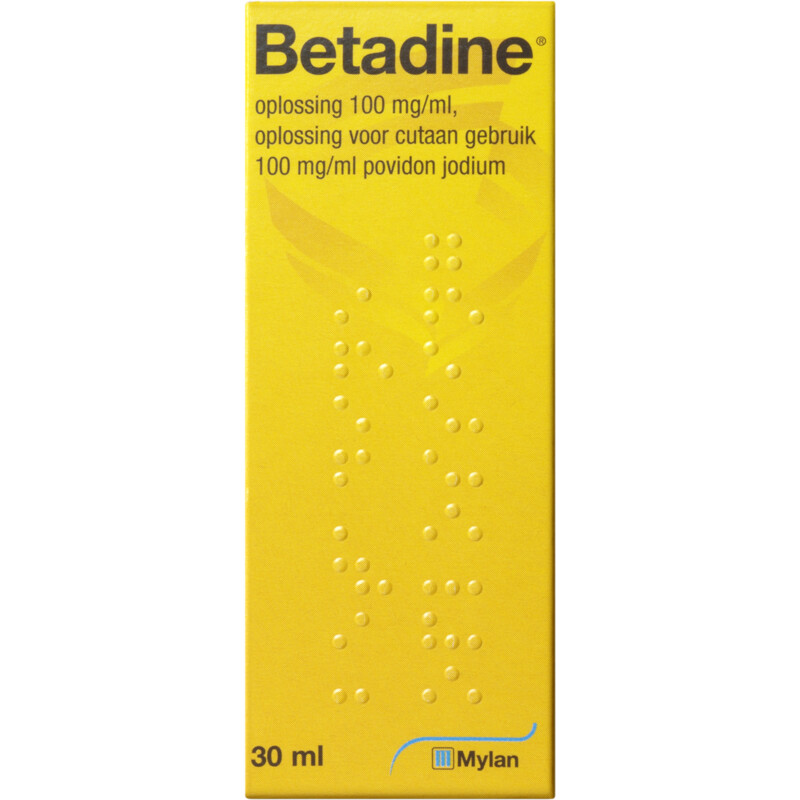 Een afbeelding van Betadine Oplossing voor cutaan gebruik