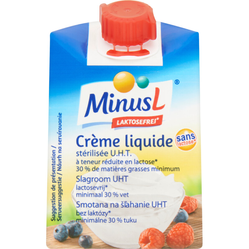 Een afbeelding van MinusL Slagroom lactosevrij