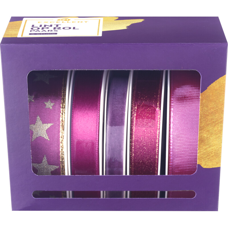 Een afbeelding van AH Excellent 5 lintjes op rol paars