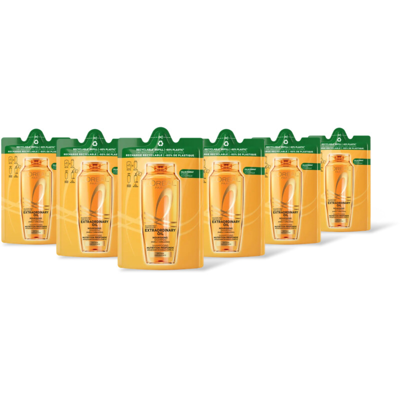 L'Oréal Paris Elvive Extraordinary oil shampoo ref 6-pack