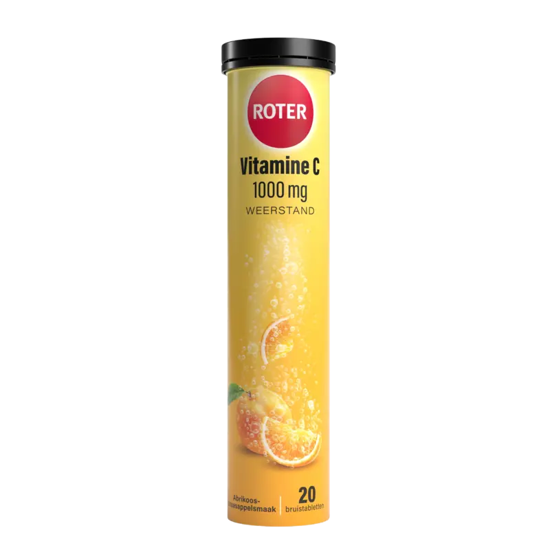 Roter Vitamine C sinaasappel-abrikoos bruis