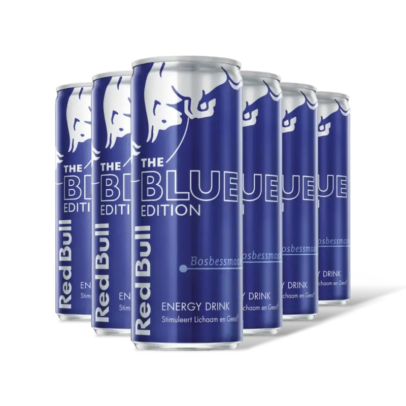 Energy drink bosbes 6-pack