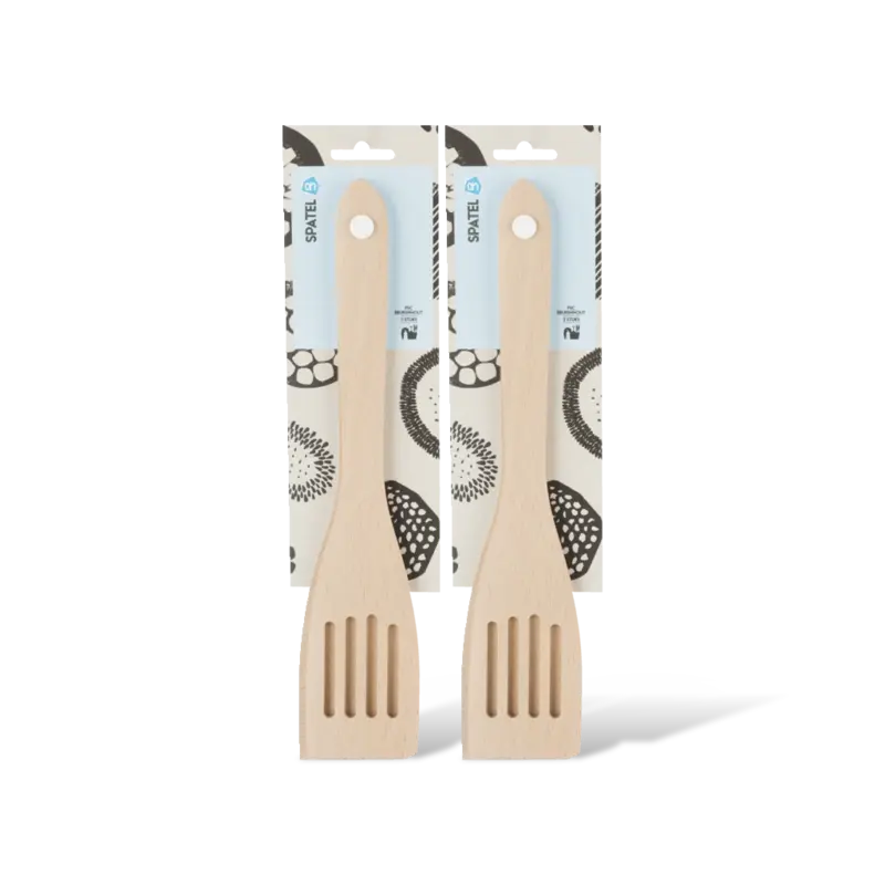 AH Beukenhouten spatels 35cm 2-pack