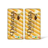 Delicata Reep advocaat pure chocolade 2-pack