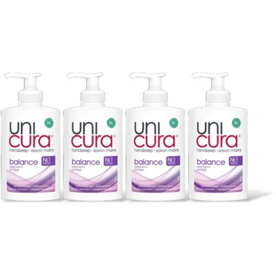 pdp-image-Unicura Balans antibacterieel handzeep 4-pack