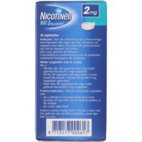 Een afbeelding van Nicotinell Mint nicotine zuigtablet 2mg