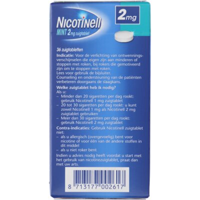 pdp-image-Nicotinell Mint nicotine zuigtablet 2mg