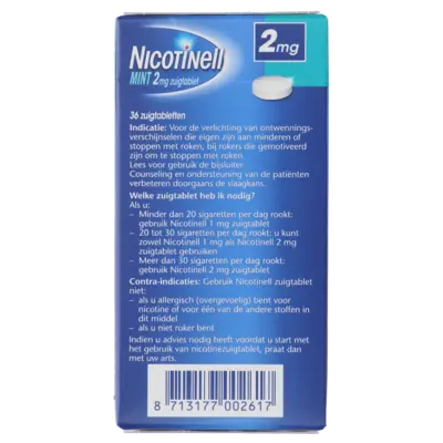 pdp-image-Nicotinell Mint nicotine zuigtablet 2mg