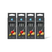 AH Cocktailprikkers roestvrijstaal 4-pack