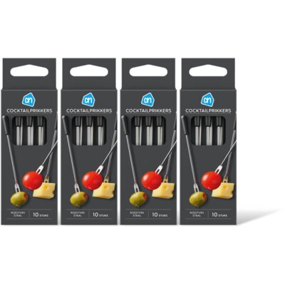 pdp-image-AH Cocktailprikkers roestvrijstaal 4-pack