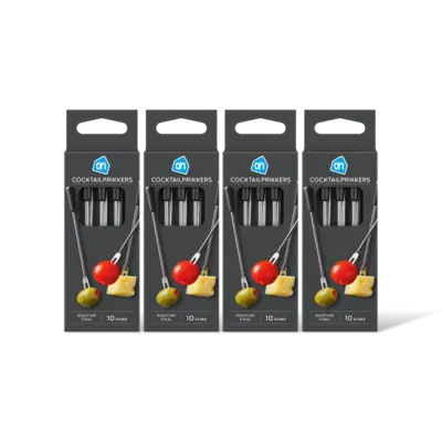 pdp-image-AH Cocktailprikkers roestvrijstaal 4-pack