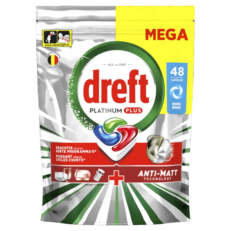 Dreft Platinum plus vaatwastabletten original