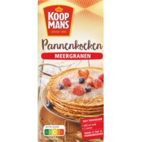 Een afbeelding van Koopmans Mix voor pannenkoeken meergranen