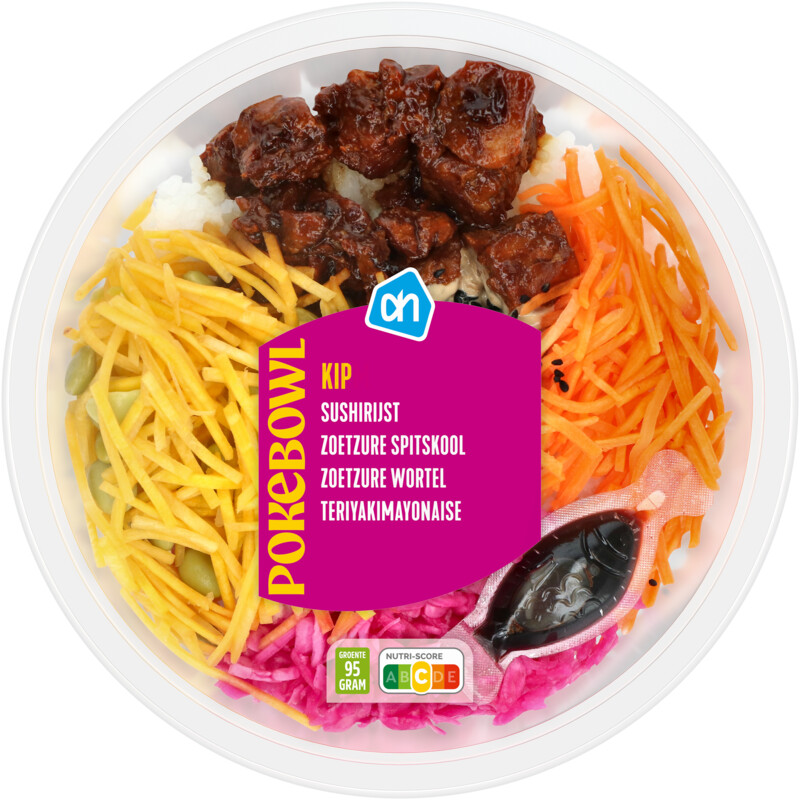 AH Pokebowl kip teriyaki