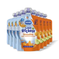 Nestlé Little Rockets Knijpfruit pompoen 2+ 8pk