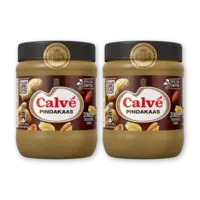 Calvé Pindakaas pot 2-pack