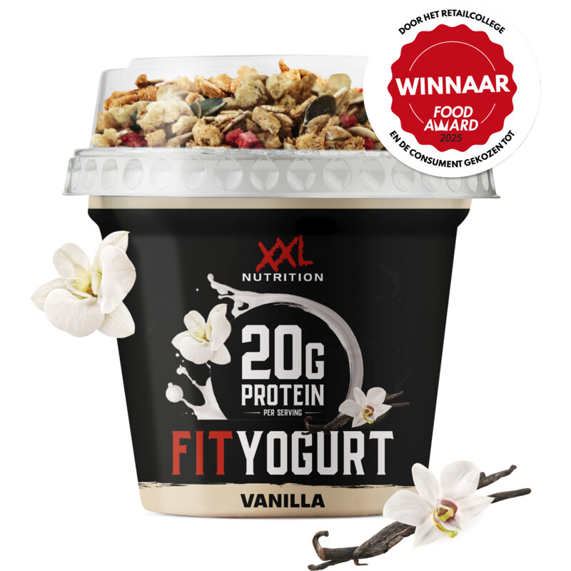 Een afbeelding van XXL Nutrition Fit yoghurt protein vanilla