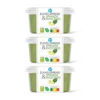 AH Zuivelspread spinazie avocado 3-pack