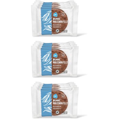 pdp-image-AH Dunne maiswafels melkchocolade 4x 3-pack