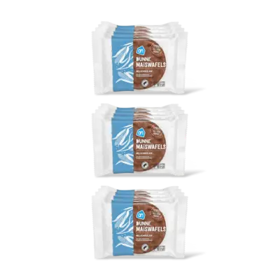 pdp-image-AH Dunne maiswafels melkchocolade 4x 3-pack