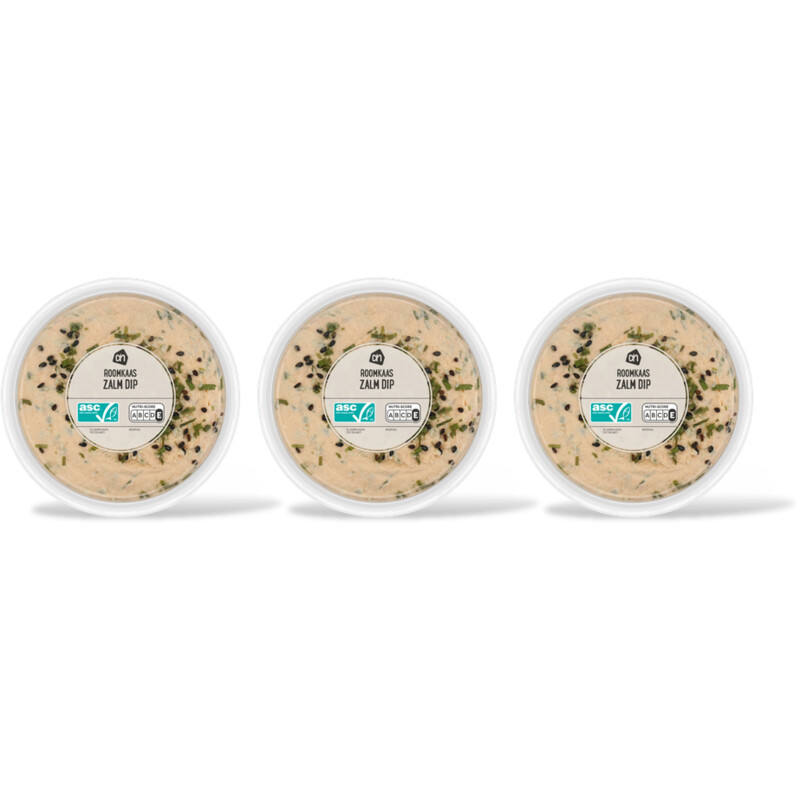 AH Roomkaas zalm dip 3-pack