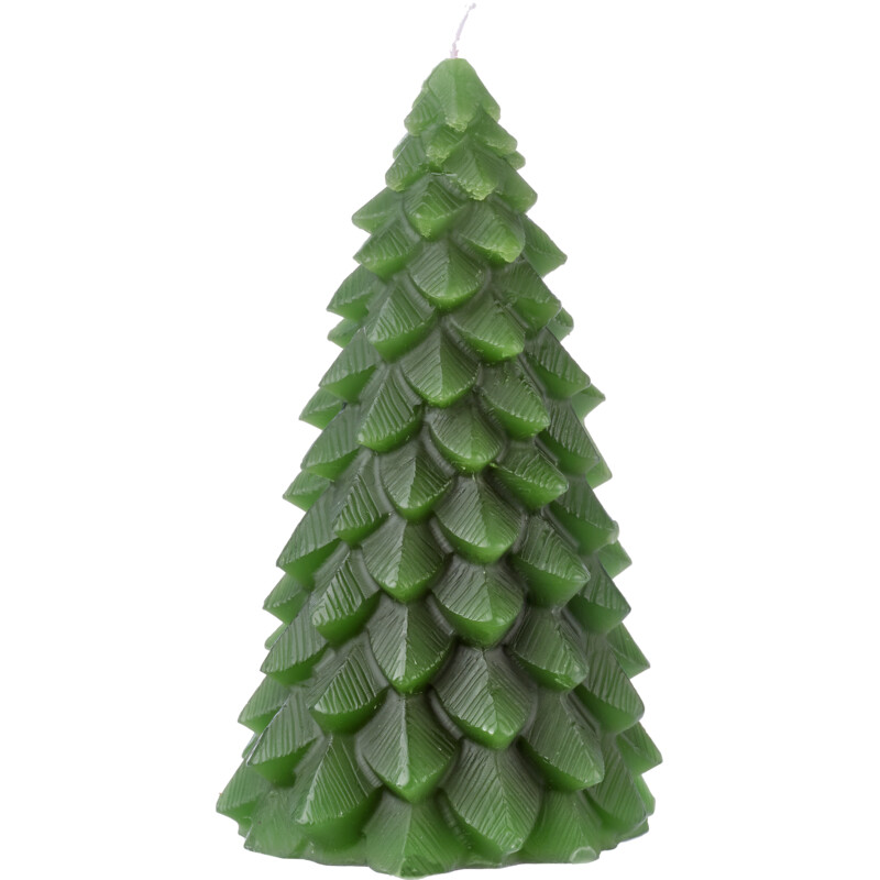 Een afbeelding van AH Excellent Vormkaars boom groen