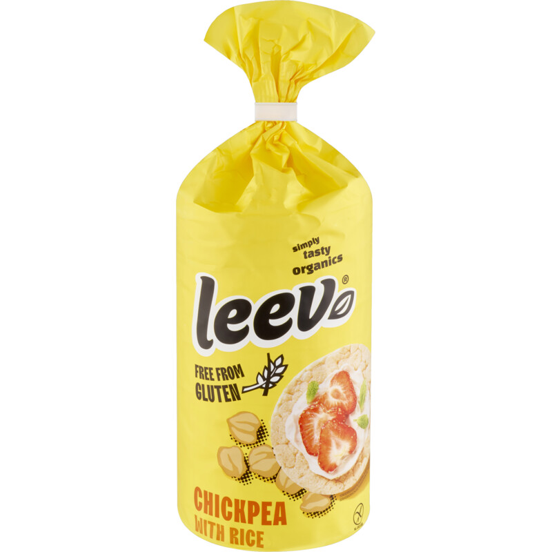 Een afbeelding van Leev Kikkererwten wafels