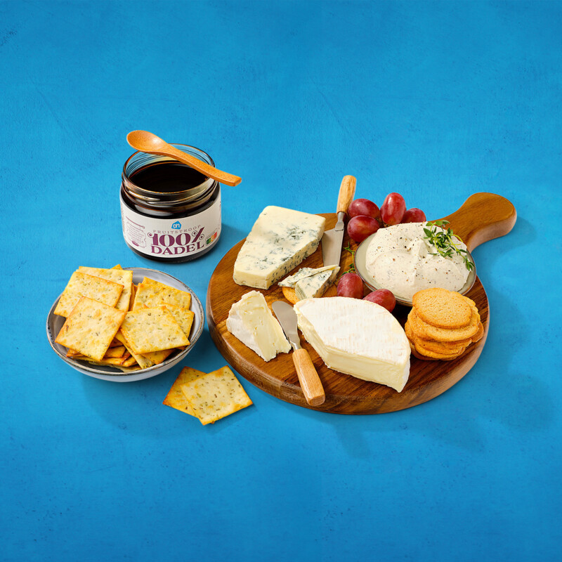 Een afbeelding van AH Betaalbare romige kaasplank