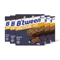 Hero B'tween protein zero muesli & cacao 5-pk