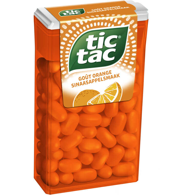 Een afbeelding van Tic tac Sinaasappelsmaak