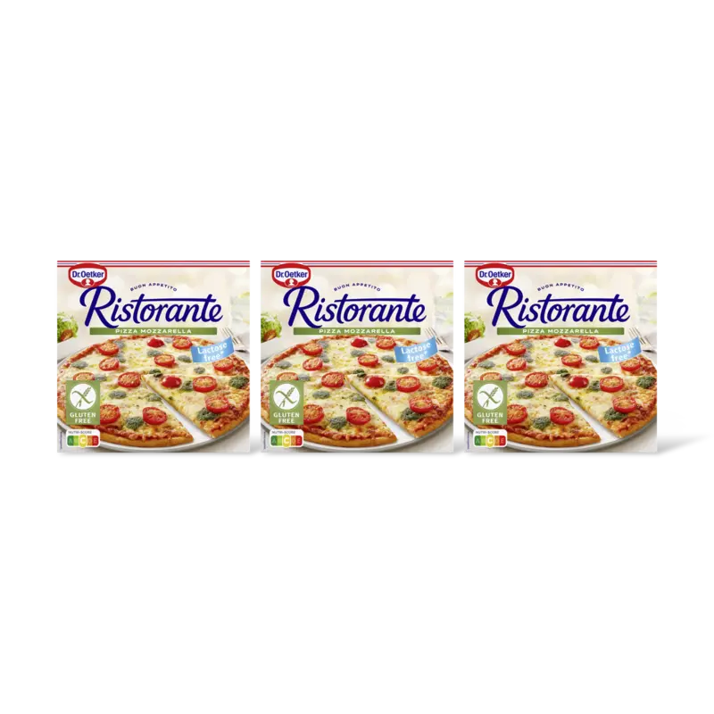 Dr. Oetker Ristorante pizza mozzarella gv 3-pack