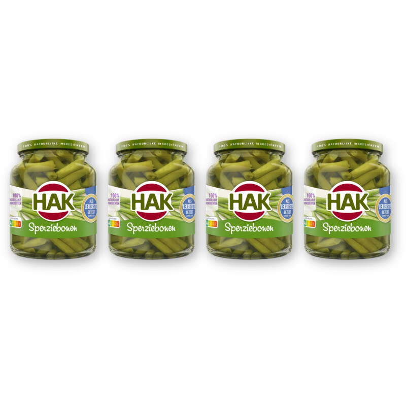 Hak Sperziebonen 4-pack